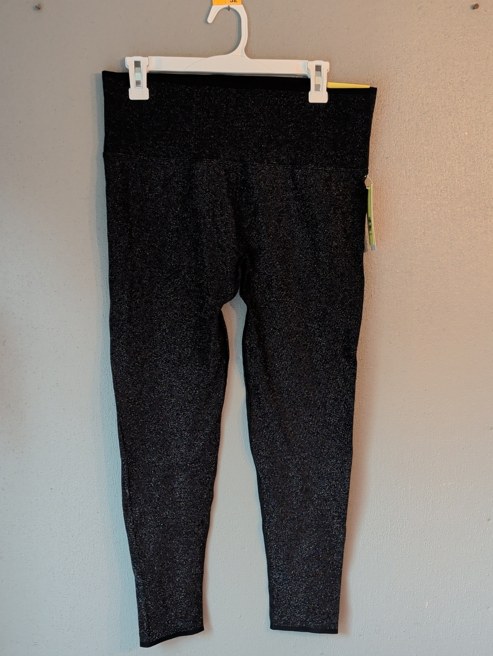 all in motion High-waisted  Black Sparkle Leggings XXL